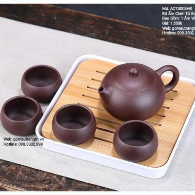 BỘ ẤM CHÉN TỬ SA CAO CẤP